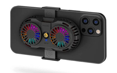 El Razer Phone Cooler Chroma es un ventilador externo compatible con Magsafe para jugadores con iPhone