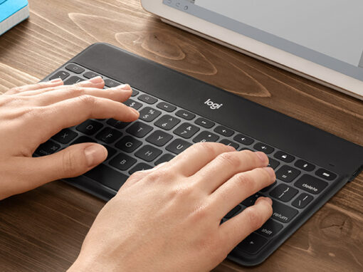 Keys-To-Go de Logitech es el teclado inalámbrico fino y ligero con el que puedes llevar tu iPhone y iPad de viaje